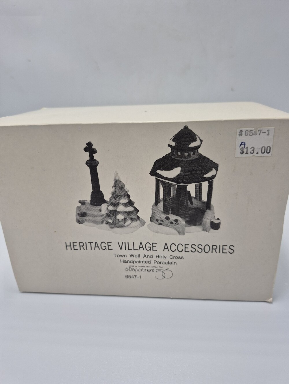 Department 56 townwell and holy cross